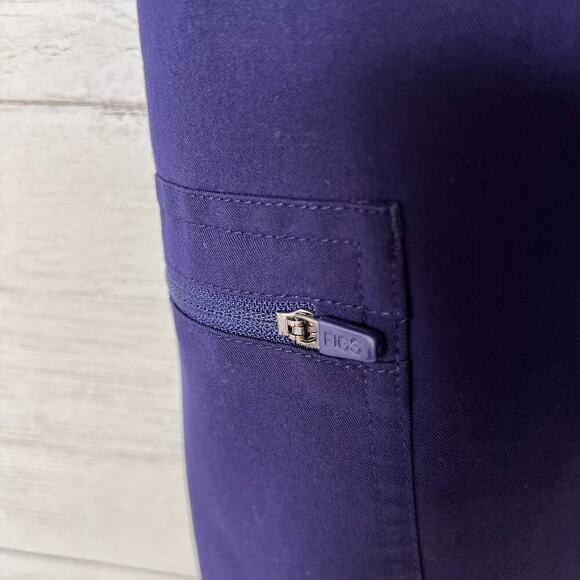 Figs Scrub Pants Mens Size XXL Navy Technical Collection Medical Nursing Pockets - Picture 7 of 16